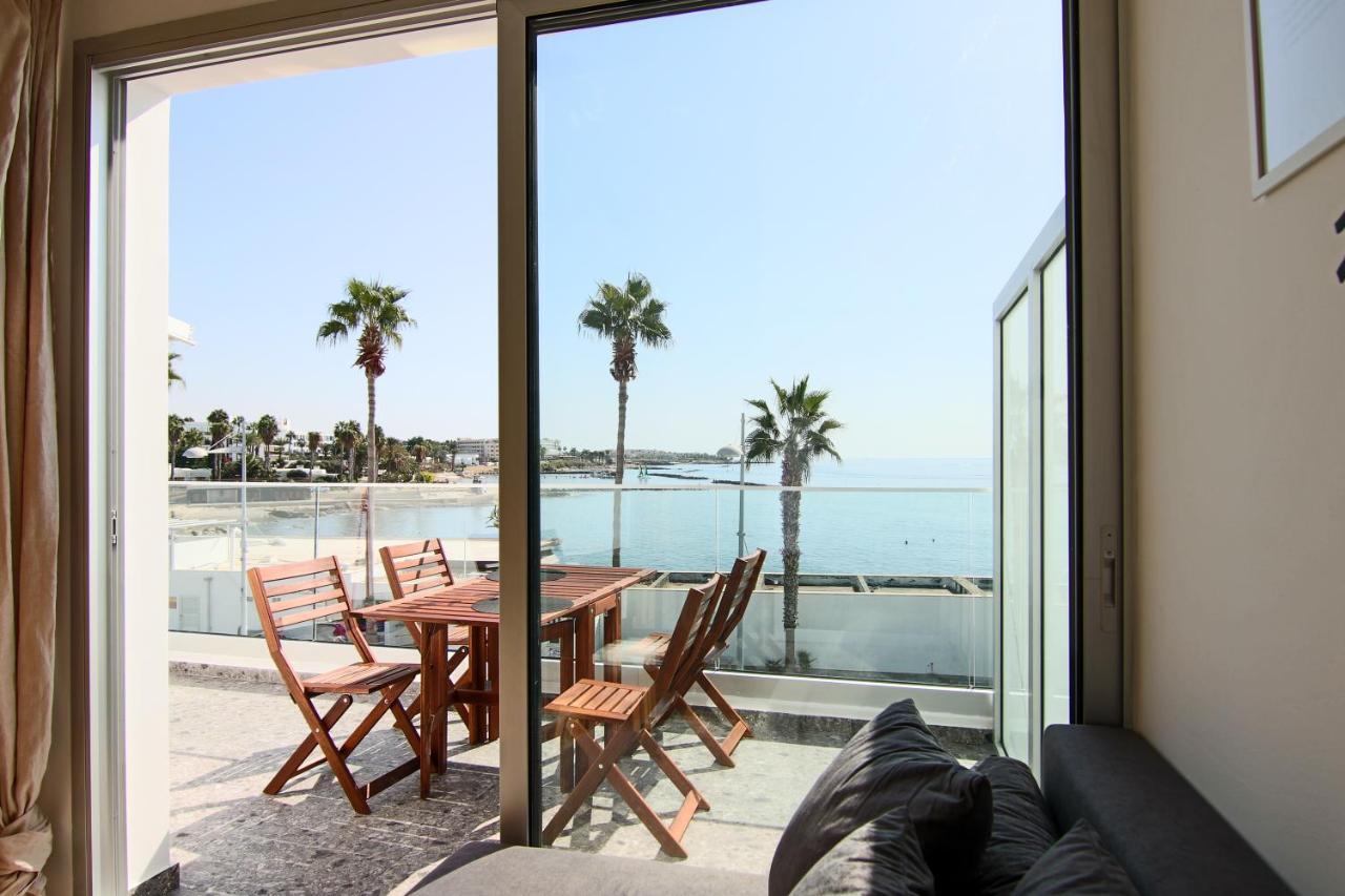 Phaedrus Living Seaview Modern Flat Lighthouse 52 Apartment Paphos Luaran gambar